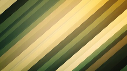 Obraz premium Abstract Diagonal Stripes Of Green And Gold Hues