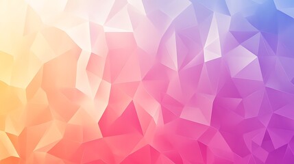 Obraz premium Abstract Pastel Geometric Triangular Pattern Background