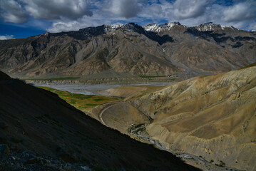 mountain landscape in the himalayas