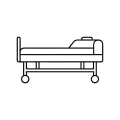 bench isolated on white background