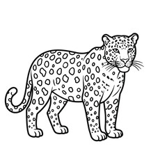 Jungle animals. Cute safari wild mammals. Funny exotic mammal, bird and reptile. Elephant, parrot, lion, crocodile, turtle and palm tree. Kids vector set.