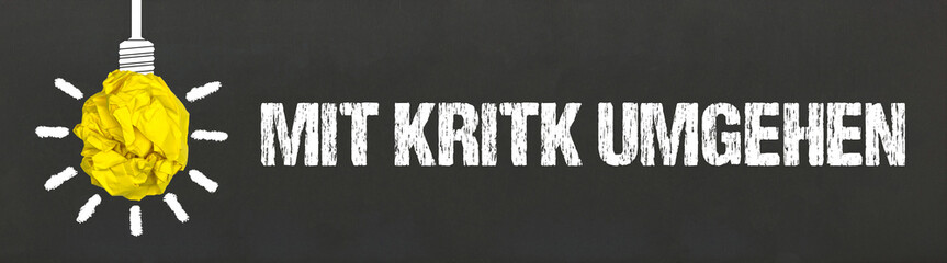 Mit Kritik umgehen	
