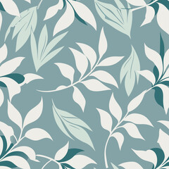 Fototapeta premium soft Floral seamless pattern background