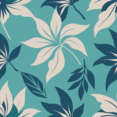 soft Floral seamless pattern background