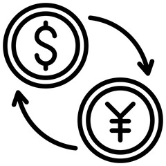 Currency Exchange Icon