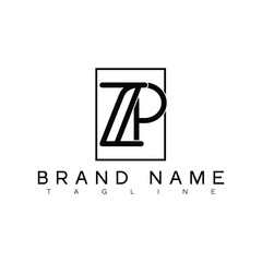 ZP letter logo, ZP letter logo design, ZP lettermark, ZP monogram logo, ZP corporate logo, ZP creative logo,