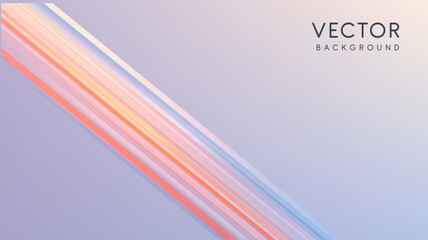 Explore a Modern Vector Background featuring elegant Gradient Lines that captivate visually