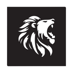 lion vector. vector eps 10