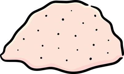 Illustration of body powder

