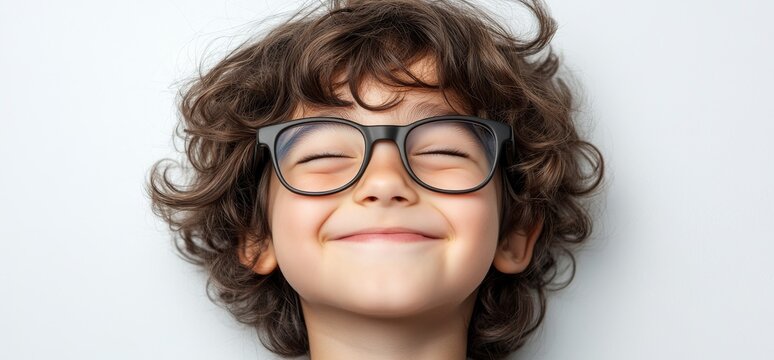 A picture of a young Hispanic Latino man with cerebral palsy, wearing glasses, is shown in celebration of World Genetic Diseases Day