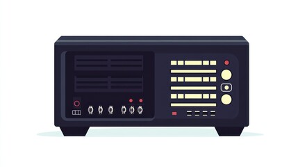 Fototapeta premium Retro vintage radio