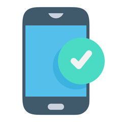 phone with checkmark