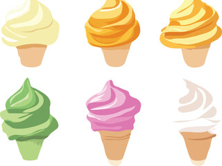 ice cream vector art