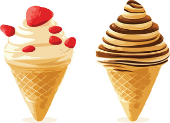 ice cream vector art
