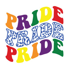 Pride Retro SVG Art & Illustration