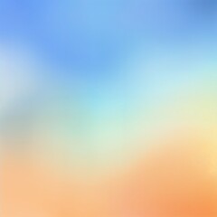 Abstract summer background with vibrant orange teal green pink gradient and grainy noise texture effect