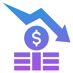 Economic Crisis Icon