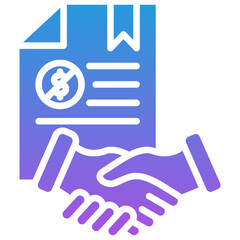 Fototapeta premium Free Trade Icon