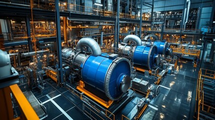 This facility efficiently transforms waste materials into electricity using state-of-the-art boilers and turbines. The operation maximizes energy recovery while minimizing environmental impact.