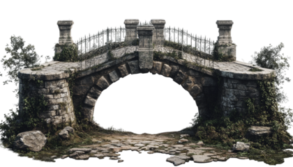 the ruins of an old castle