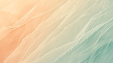 Obraz premium Soft Pastel Draped Fabric Abstract Texture