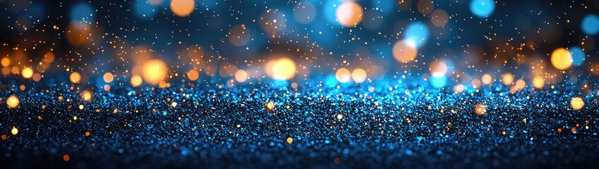 Vibrant Firework Explosion in Night Sky with Glowing Trails, Sparkling Particles, and Cinematic Lighting