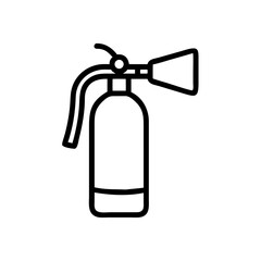 Fire Extinguisher Device Icon Design