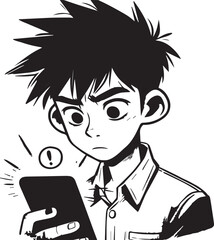 businessman with phone