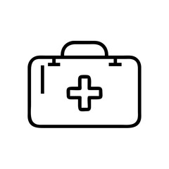 First Aid Kit Symbol Icon Design