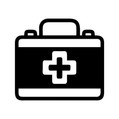 First Aid Kit Symbol Icon Design