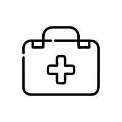 First Aid Kit Symbol Icon Design