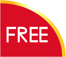 FREE red ribbon corner 
