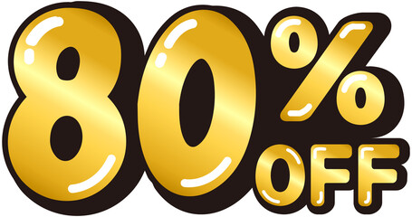 Gold and Black Typography 80% OFF
