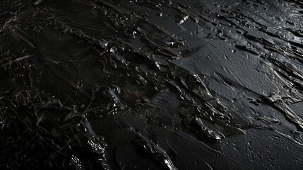 Fototapeta premium Captivating Black Background Texture Material: A Comprehensive Showcase