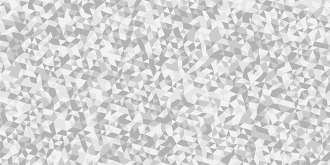 Abstract geometric wall tile and metal cube background triangle wallpaper. Seamless geometric pattern low polygon backdrop background. Gray diamond overlap polygonal background.	
