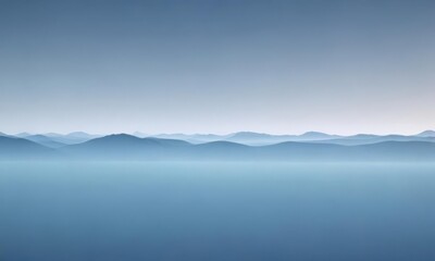 Obraz premium Gentle light blue gradient, smooth fade, peaceful atmosphere , texture, visual