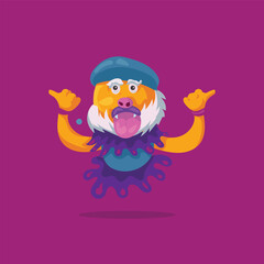 Abstract Vector Character - Colorful - Artist Series