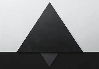 black and white wall