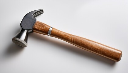 hammer on white background