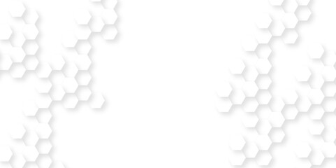 Background with hexagons . Abstract background with lines . white texture background . hexagon abstract background. Surface polygon pattern with glowing hexagon paper texture and futuristic business