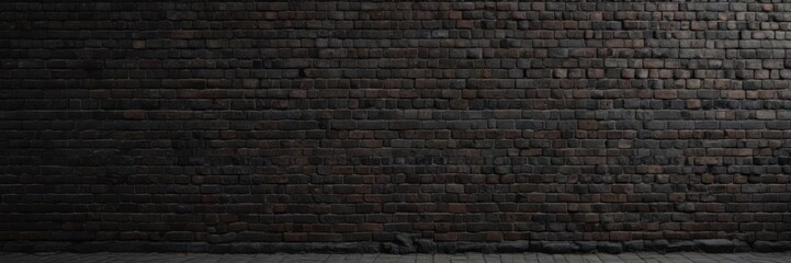 Dark, moody brick wall; visible mortar, uneven surface, bleak atmosphere ,  stone,  decay