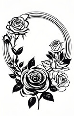 vector illustration of a tattoo