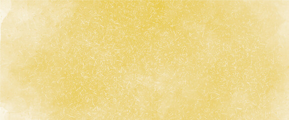 Vector yellow watercolor background design.