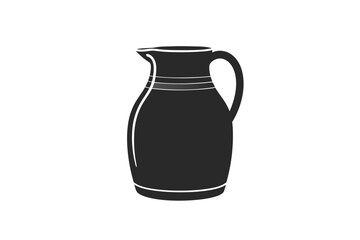 Milk Carton silhouette vector illustration