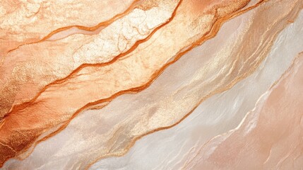 Elegant soft shimmering copper foil background with fine grain for artistic creations digital design abstract art graphic design modern aesthetics