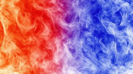 Obraz premium French flag surrounded by ethereal smoke creating a dramatic and artistic background with a national identity