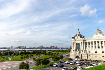 Fototapeta premium Kazan, Russia - August 21, 2024: Picturesque view of the city of Kazan