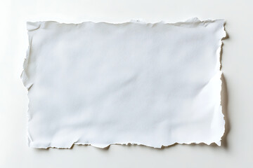 Plain white watercolor paper in high resolution, white background.