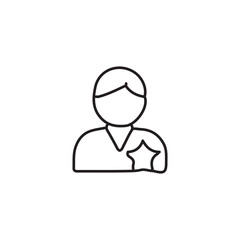 vector illustration of benefits elements in one line style