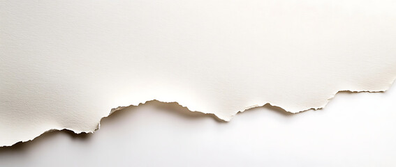 Obraz premium Plain white paper background, minimalistic, subtle beige color.